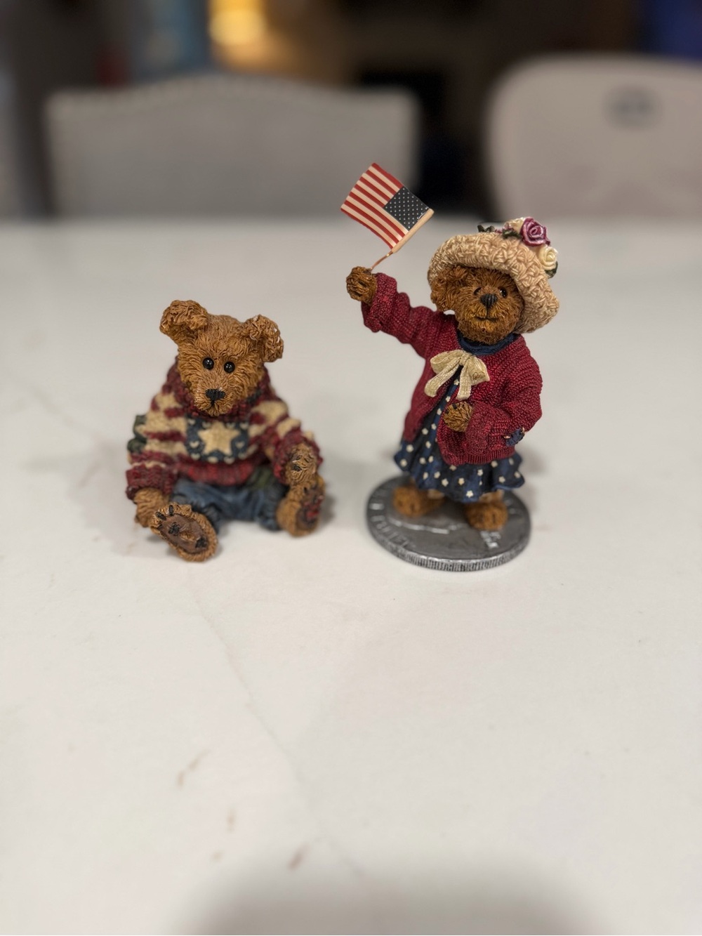 Vintage Boyds Bears & Friends The Bearstone Collection Eddie and Eleanore